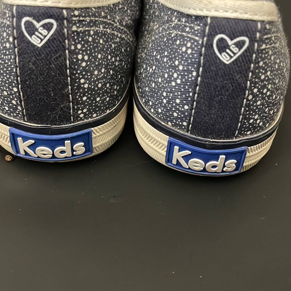 Womens Taylor Swift Keds. Blue/white. Size 7. - Picture 2 of 10